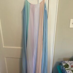 Lulus Multi Colored Pastel Dress